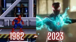 Spider-Man Evoluci&oacute;n  Juegos 1982-2023||| Evolution of Spider-Man games 1982 -2023