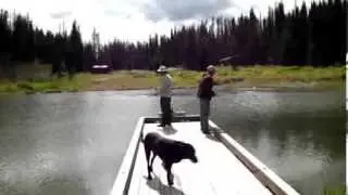 Fly Fishing at Brooks Lake Lodge and Spa