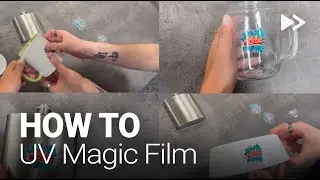 UV Magic Film: UV-Transfers f&uuml;r unbegrenzte M&ouml;glichkeiten