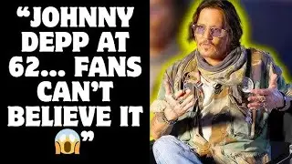Johnny Depp at 62 &ndash; His New Look Shocks Hollywood