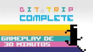 Gameplay de 30 minutos de Bit.Trip Complete Wii