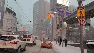 Snow Day In Toronto-Live Watch [4K] 2020