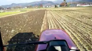YANMAR ヤンマーエコトラEG400水田耕運作業その２ YANMAR EG300 EG400 EcoTraDelta