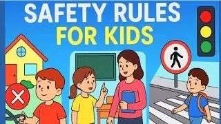Safety Rules for Kids 🚦 Home &bull; School &bull; Road | Easy Learning for Toddlers
