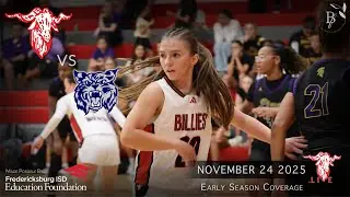 GIRLS BASKETBALL: Fredericksburg vs South San Antonio - Early Season Coverage