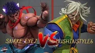 SFV CE | Snake_Eyez_ (Kage) vs BushinStyle6 (Zeku) 👊🏽 Ranked Matches 👊🏽 2020
