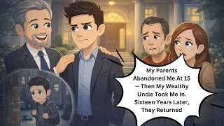 My Parents Abandoned Me At 15 — Then My Wealthy Uncle Took Me In. Sixteen Years Later, They Returned
