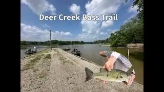 Fishing the Deer Creek Bass Trail!