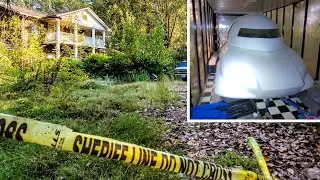 ABANDONED Drag Racer's House With Car From MOVIE 