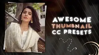 Awesome Cc Presets for Instagram Cover Pic 😍❤ Alight motion preset