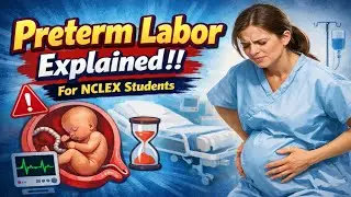 Preterm labor explained !! For NCLEX students