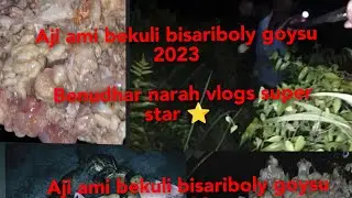 Aji ami bekuli bisariboly. goysilu2023.  Benudhar narah vlogs super star ✨