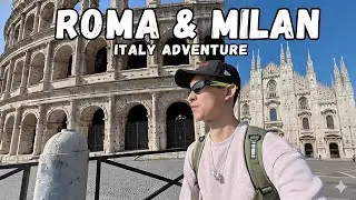 Milan to Roma ទីក្រុងរ៉ូមនិងទីក្រុងមីឡាន