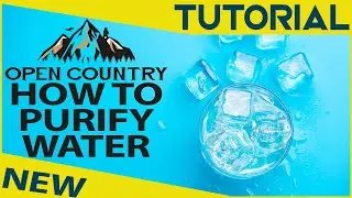 How To Make Clean Water in Open Country Clean water Tutorial