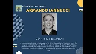 Armando Iannucci Q&A | Cambridge Creatives