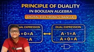 PRINCIPLE OF DUALITY IN BOOLEAN ALGEBRA| DIGITAL ELECTRONICS (BANGLA)