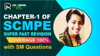 SCMPE Revision Chapter No.1(directly from ICAI Study Mat)