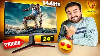 I Found the Best Gaming Monitor under ₹10,000/-😍 | LG UltraGear 24GN65R