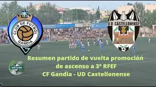 Resumen CF Gandia - UD Castellonense. Todo Fútbol.