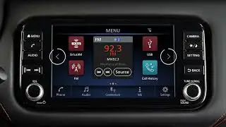 2024 Nissan Kicks - Control Panel and Touch Screen Overview