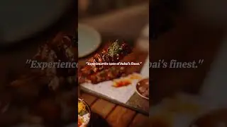 Impeccable service and unforgettable flavors. Dubai's fine dining is in a league of its own. 🍽️💯