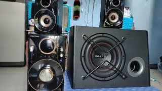 Subwoofer Aktif Embassy+Polytron PMA 9310 Buat Rumahan Bassnya Mantapppppp
