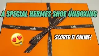 Special Hermes Shoe Unboxing 🍑 | My first permabrass