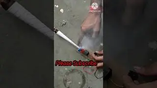 How to make a mini smoke machine with dc motor 3.5v battery at home #experiment #shortsvideo