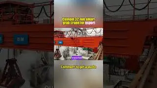32-Ton Smart Grab Crane: Efficiency Unleashed ⚡