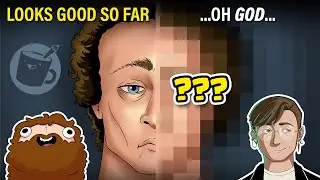 The Two-Face Celebrity Drawing Challenge