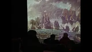 'Time Travel'. Widescreen Animated History Film commission for the Dazzle Projection Festival