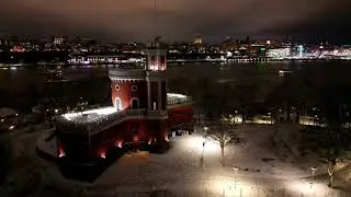 November snow over Stockholm