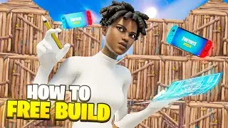 Как строить бесплатно как профессионал на Nintendo Switch! (Простой урок по строительству в Fortnite для новичков)