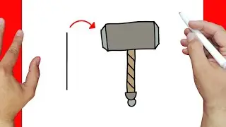 HOW TO DRAW THOR&acute;S HAMMER