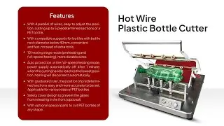 TT-HWC360S Hot Wire Plastic Bottle Cutter
