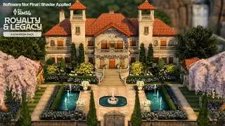 Regal Estate 👑 Royalty & Legacy 🏰 The Sims 4 Speed Build | No CC