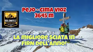 La migliore SCIATA in FIRN dell'anno! Pejo - cima Vioz 3645 m