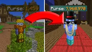 How I made millions starting from nothing flipping (peaceful profile Hypixel Skyblock)