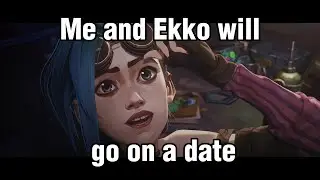 Jinx Ekko Vi and Caitlyn Debate Hogwarts Houses