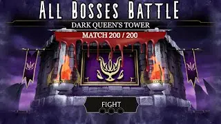 DARK QUEEN'S FATAL TOWER 20-200 All Bosses Brutal Battle (Mortal Kombat Mobile)