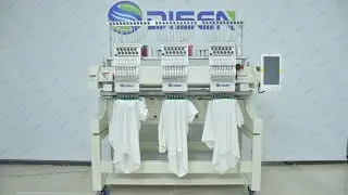 High Speed Computer Three Heads High Production 3 Head Embroidery Computer Cap Embroidery Machine