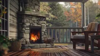 🔥 Fireplace ambience & Cozy Lo-fi  | Chill hop & 𝐋𝐨𝐟𝐢 beats to relax n study , chill out