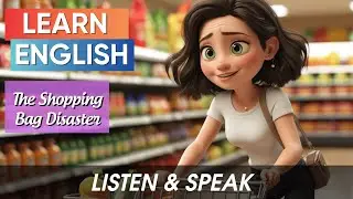 The Shopping Bag Disaster | Learn English Through Stories | Listening Practice