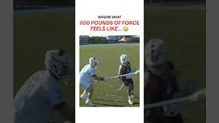 Tucker Durkin&rsquo;s Check is 800 POUNDS OF FORCE 😳 #lacrosse #check #defense