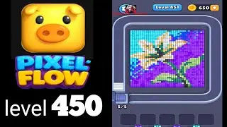 Pixelflow level 450 Guide Walkthrough Solution
