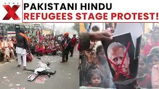 Hindu Lynching: Pakistani Hindu Refugees Protest Alleged Lynching Of Hindus In Bangladesh