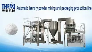 Automatic full-process production line for washing powder # Tianheng Machinery