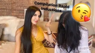 🥰 Compilation Hypnosis Rapid Induction! Let enjoy this and get hypnotized fast over & over again!🥰
