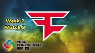 FAZE CLAN Fexx, FuzzFace, Gustav & Aitzy - PUBG CONTINENTAL SERIES 4 - EUROPE - WEEK 2 - MATCH 8