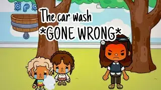 Car wash🫧🧼 *GONE WRONG* || Toca Boca role play||